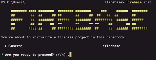 Firebase Init