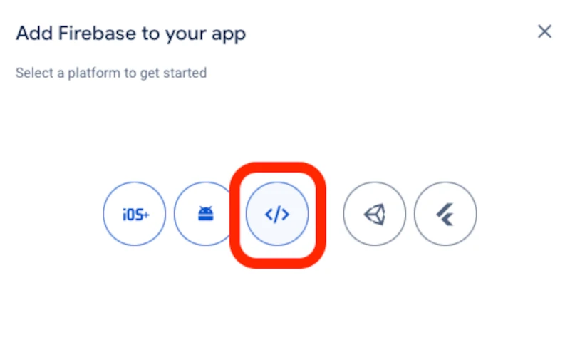 firebase.google.com Firebase Project HTML
