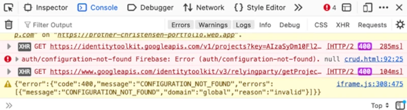 Auth Error Image