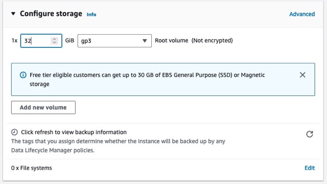 EC2 Configure Storage