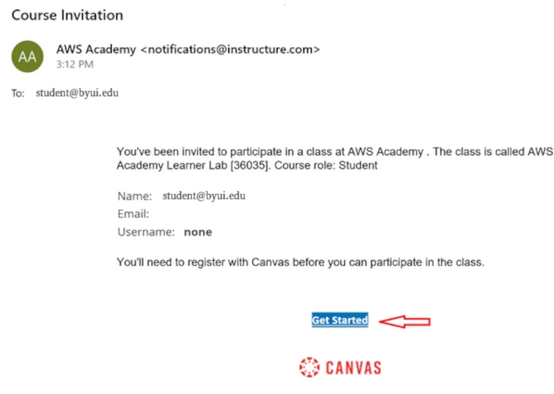 AWS Course Invitation