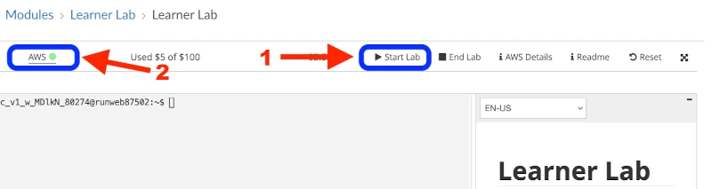 AWS Start Lab
