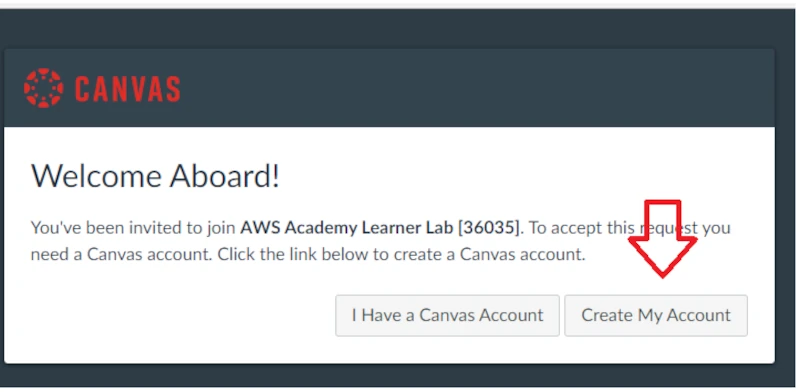AWS Welcome Message
