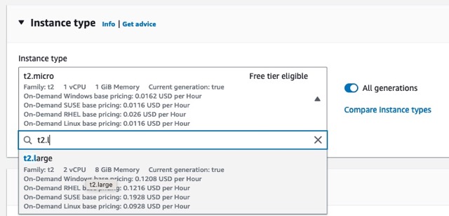 EC2 Instance Type
